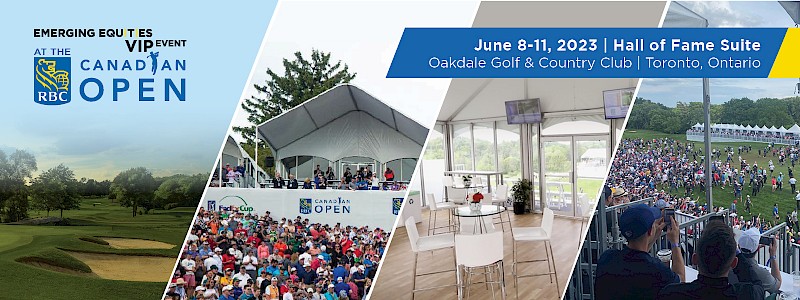 Emerging Equities VIP Event at the 2023 RBC Canadian Open