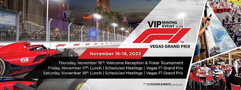 VIP Mining Event at the F1 Grand Prix VEGAS