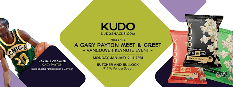 Kudo Snacks Presents: A Gary Payton Meet & Greet and Keynote Event
